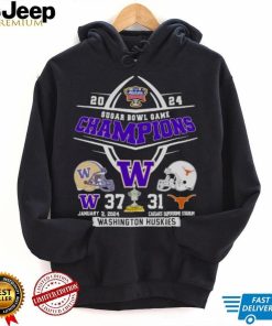 2024 Sugar Bowl Champions Washington Huskies 37 31 Texas Longhorn Shirt