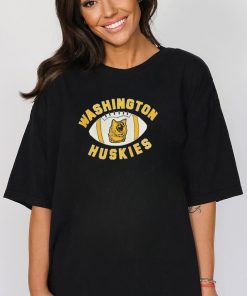 80S Washington Huskies University Football T Shirt For Fans