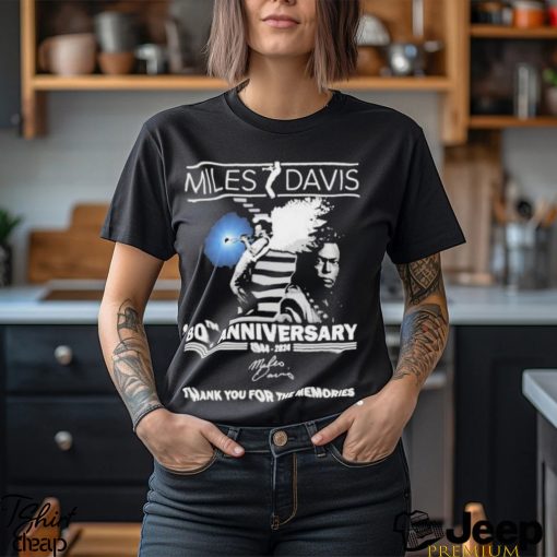 80th Anniversary 1944 – 2024 Miles Davis Thank You For The Memories Shirt