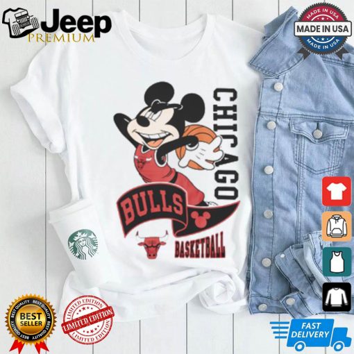 NBA Mickey Chicago Bulls T Shirt