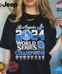 8X World Series Ring 2024 Champions Los Angeles Dodgers Shirt