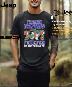 Official Peanuts Characters Walking Florida Gators Forever Not Just When We Win Shirt