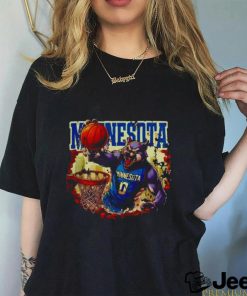 90s Style Basketball Wolf Minnesota shirt