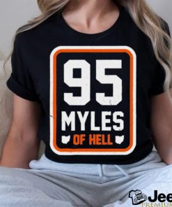95 Myles Of Hell CLE Playoffs t shirt