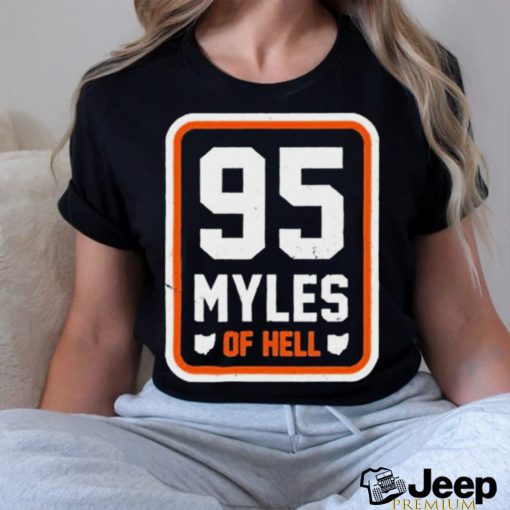 95 Myles Of Hell CLE Playoffs t shirt
