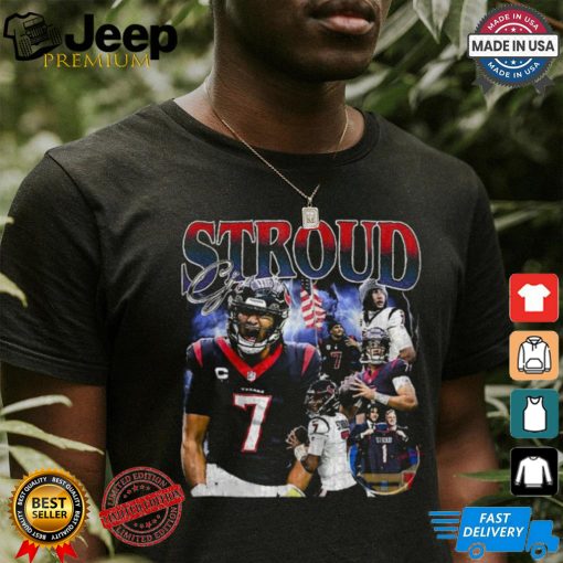 Vintage 90s Graphic Style CJ Stroud T Shirt