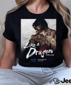 A Live Action Like A Dragon Yakuza Series Will Release On October 24 On Prime Video Unisex T Shirt