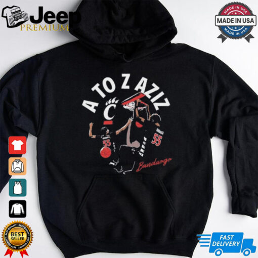A to Aziz Bandaogo Cincinnati Bearcats Basketball 2D T Shirt