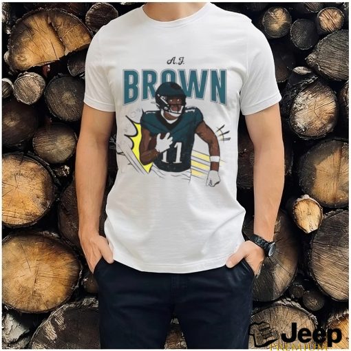 A.J. Brown heavyweight cartoon shirt