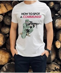 Matt Maddock Wearing How To Spot A Communist Shirt