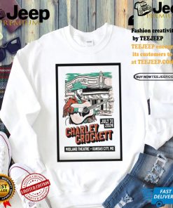 Top Charley crockett july 31 2024 midland theatre in Kansas city mo shirt