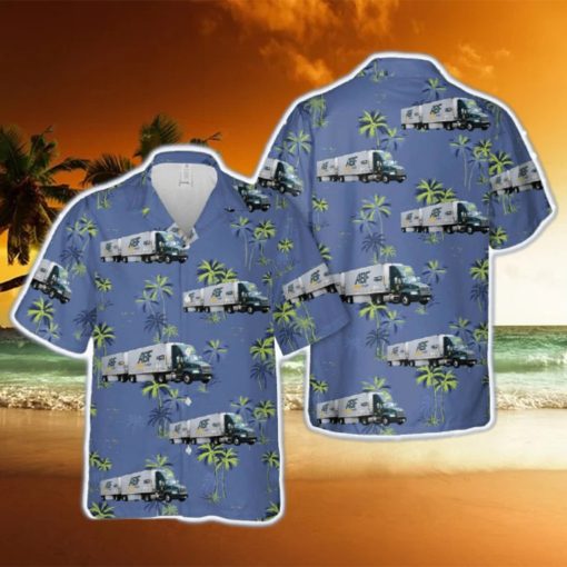 ABF Freight Mack CXU612 with Doubles Hawaiian Shirt For Beach Fans