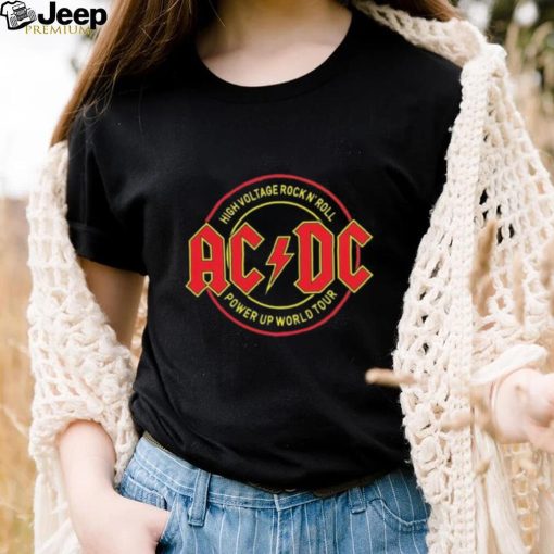 AC DC 2024 Tour High Voltage Rock N Roll Power Up World Tour Shirt