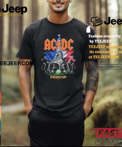 AC DC Pwrd Up Paris 2024 Event shirt