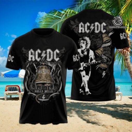 AC DC Rock Band All Over Printed Shirt 2407