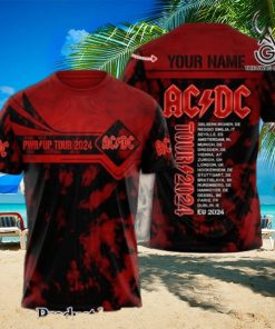 AC DC Rock Band All Over Printed Shirt 2809