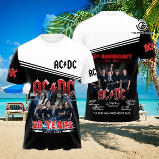 AC DC Rock Band All Over Printed Shirt  3229