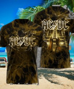 AC DC Rock Band All Over Printed Shirt 4171