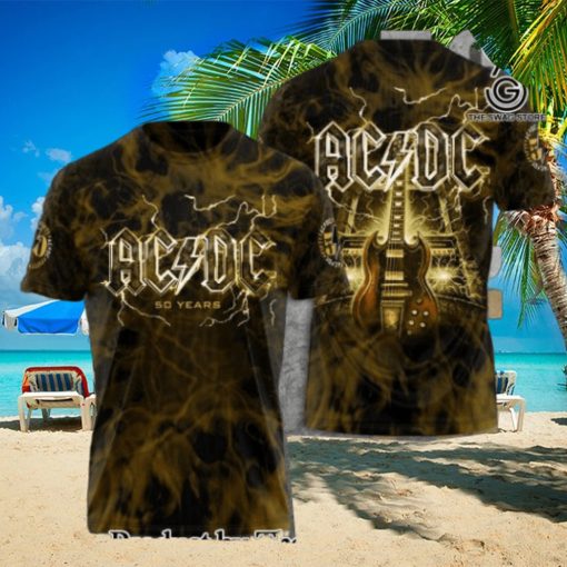 AC DC Rock Band All Over Printed Shirt 4171