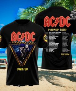 AC DC Rock Band All Over Printed Shirt 4363