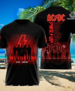 AC DC Rock Band All Over Printed Shirt 4393