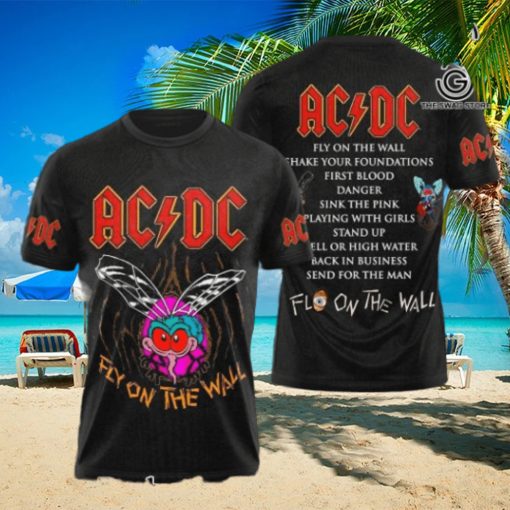 AC DC Rock Band All Over Printed Shirt 5209