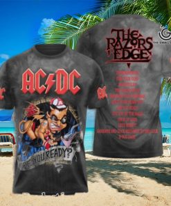 AC DC Rock Band All Over Printed Shirt 5293