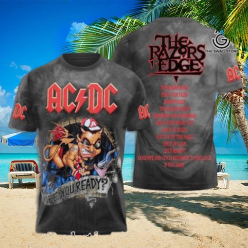 AC DC Rock Band All Over Printed Shirt 5293