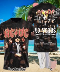 AC DC Rock Band All Over Printed Shirt 6061