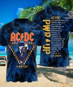 AC DC Rock Band Full Print Shirt 2127