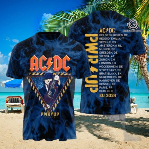 AC DC Rock Band Full Print Shirt 2127