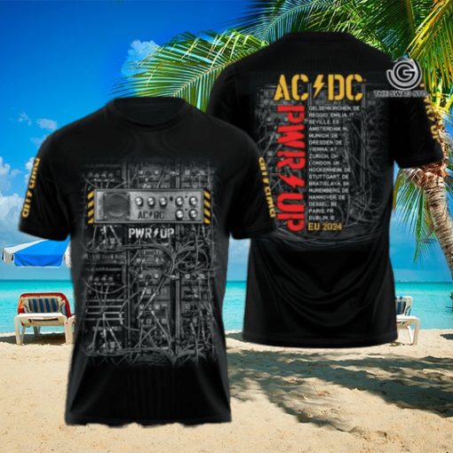 AC DC Rock Band Full Print Shirt 2133