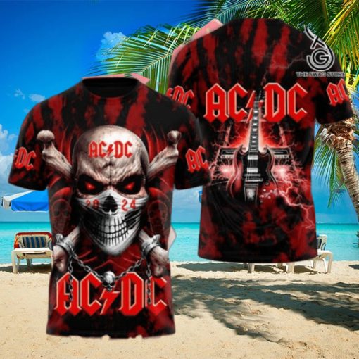 AC DC Rock Band Full Print Shirt 3195