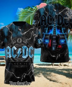 AC DC Rock Band Full Print Shirt 3219