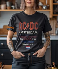 ACDC Amsterdam 2024 Tour Ain’t A Bad Place To Be Johan Cruyff 05 Arena Jun PWR UP Europe 2024 T Shirt