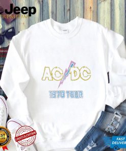 ACDC Girls High Voltage Graphic Crew Neck Sweatshirt, Size 4 16