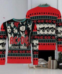 ACDC Highway To Hell Whole Lotta Cozy Ugly Christmas Sweater