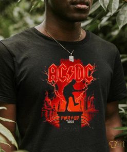 ACDC Power Up Tour 2024 The Thunderous Journey Two Sided T Shirt