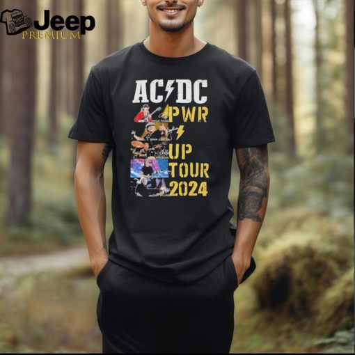 ACDC Pwr Up Tour 2024 Fan T Shirt