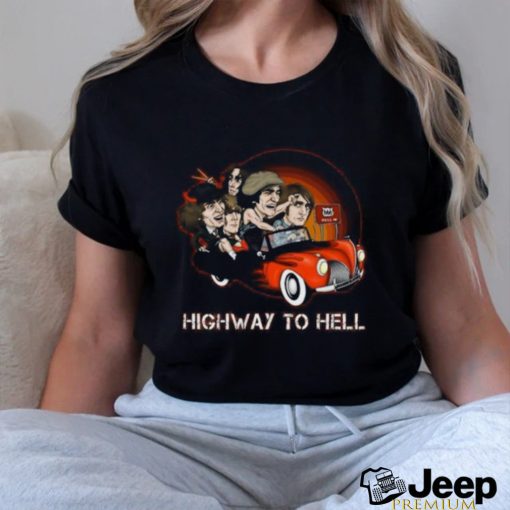 ACDC Rock Fan Highway To Hell Album T Shirt