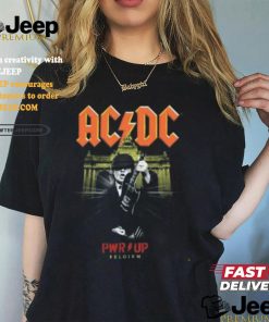 ACDC You Shook Me All Night Long Dessel Festivalpark Stenehei August 9th Belgium PWR UP Europe Tour 2024 Event T Shirt