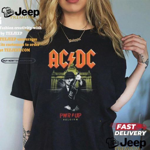 ACDC You Shook Me All Night Long Dessel Festivalpark Stenehei August 9th Belgium PWR UP Europe Tour 2024 Event T Shirt