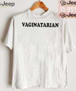 Jordyn Lucas Wearing Vaginatarian Shirt