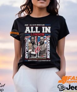 AEW ALL IN 2024 Matchup Swerve Strickland vs Bryan Danielson Shirt