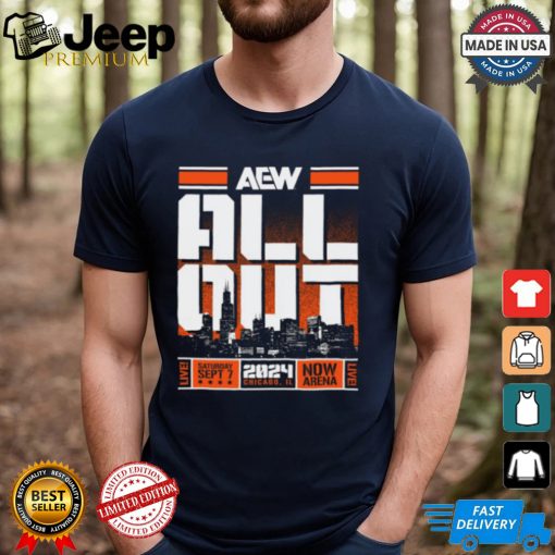 AEW ALL OUT 2024 Skyline Shirt