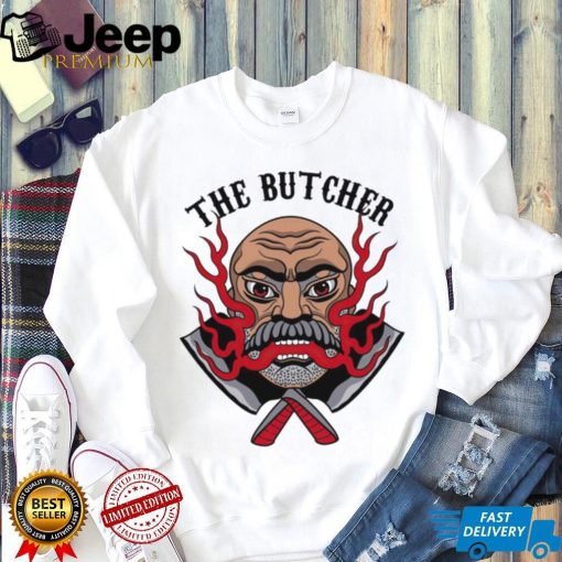 AEW The Butcher chopping block shirt