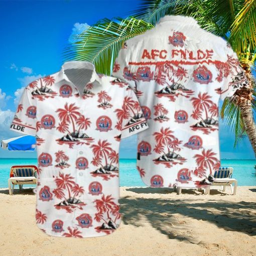 AFC Fylde Soccer Hawaiian Shirt