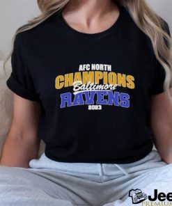 AFC North Champions Baltimore Ravens 2023 shirt