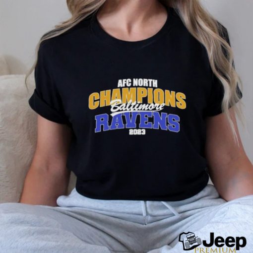 AFC North Champions Baltimore Ravens 2023 shirt