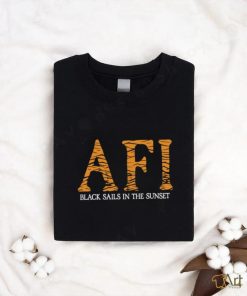 AFI Black sails in the sunset tee shirt